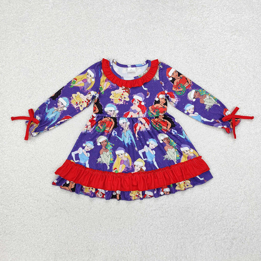 Baby Girl Christmas Princess Sibling Dress Romper Pajamas Clothes Set