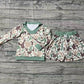 Baby Girls Long Sleeves Deer Camo Shirt Skirt Shorts Hunting Clothes Set RTS