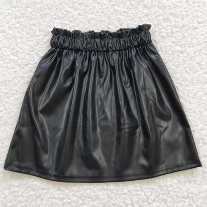 Baby Girl Leather Skirt Sibling Clothes RTS
