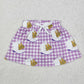 Baby Girl Kids Toddler Mardi Gras Sibling Skorts Short Skirt Clothes