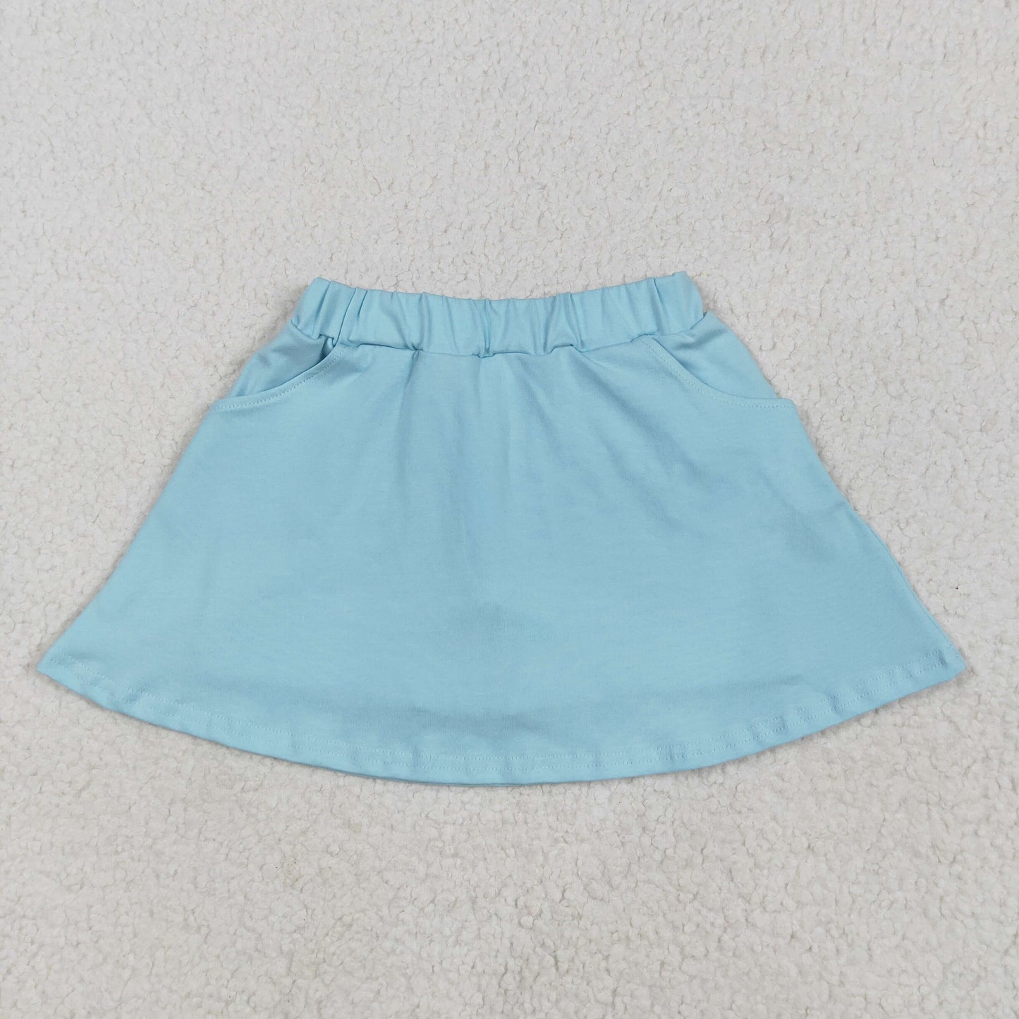 Baby Girl Summer Pockets Cotton Skirt Shorts Sibling Skorts RTS