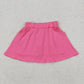 Baby Girl Summer Pockets Cotton Skirt Shorts Sibling Skorts RTS