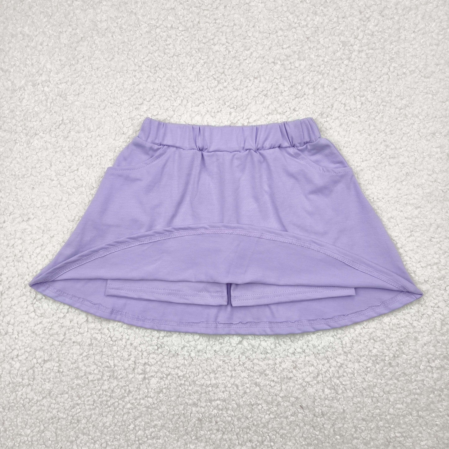 Baby Girl Summer Pockets Cotton Skirt Shorts Sibling Skorts RTS