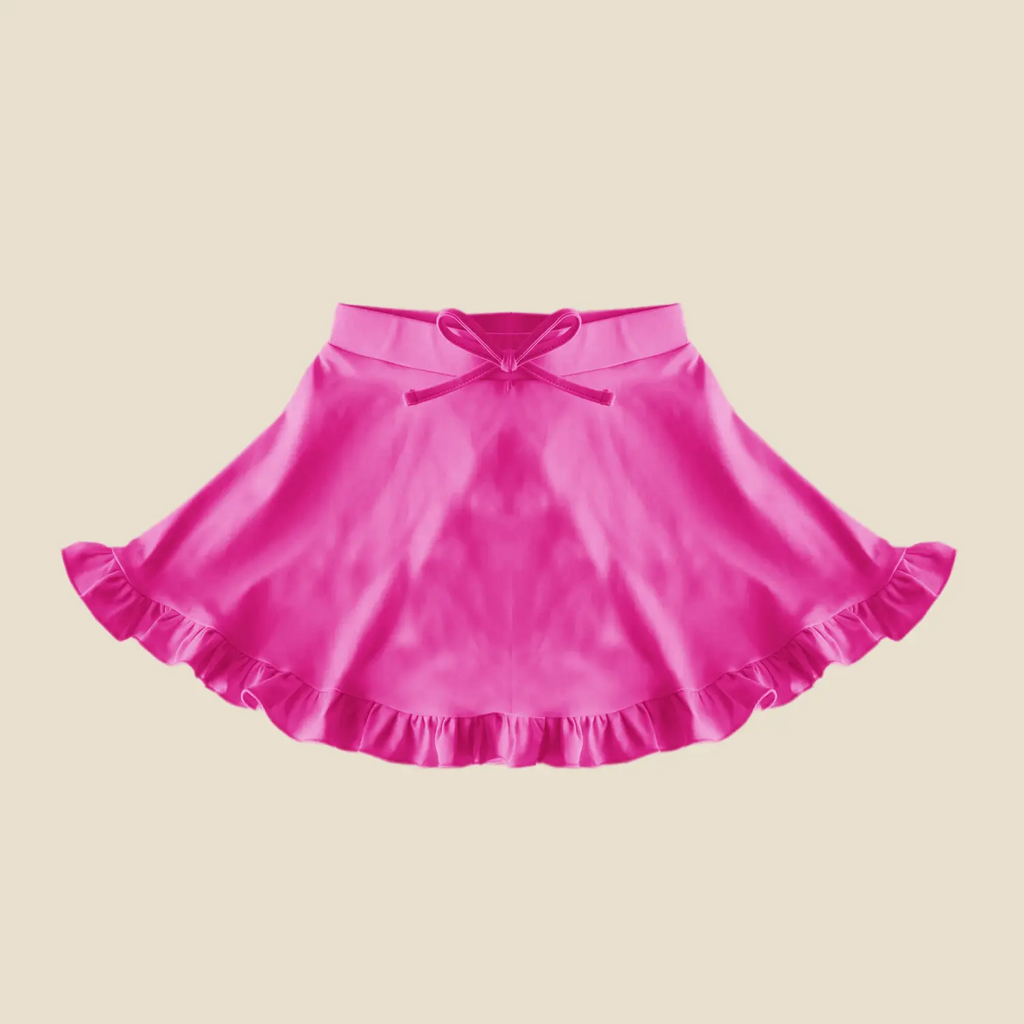 Preorder Baby Girl Hot Pink Yoga Active Skorts ( Moq 5 )
