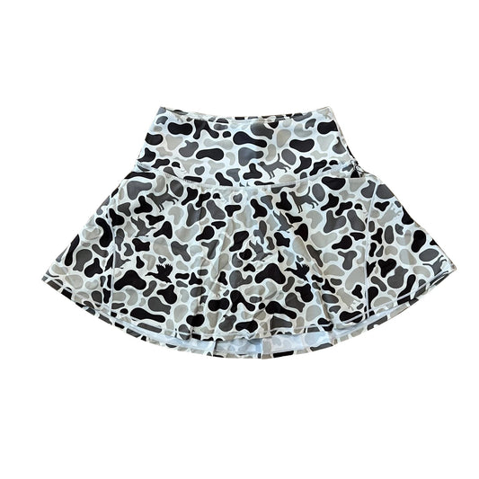 ( Moq 5 ) Preorder Adult Women Dogs Ducks Camo Skorts Summer Yoga Acitve Bottom