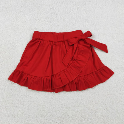 Sibling Baby Girls Kids Ruffle Skirts Shorts Yoga Active Skorts Bottoms RTS