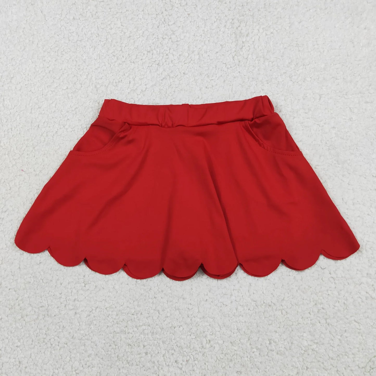 Sibling Baby Girls Kids Pockets Skirts Shorts Bottoms Yoga Active Skorts Clothes RTS