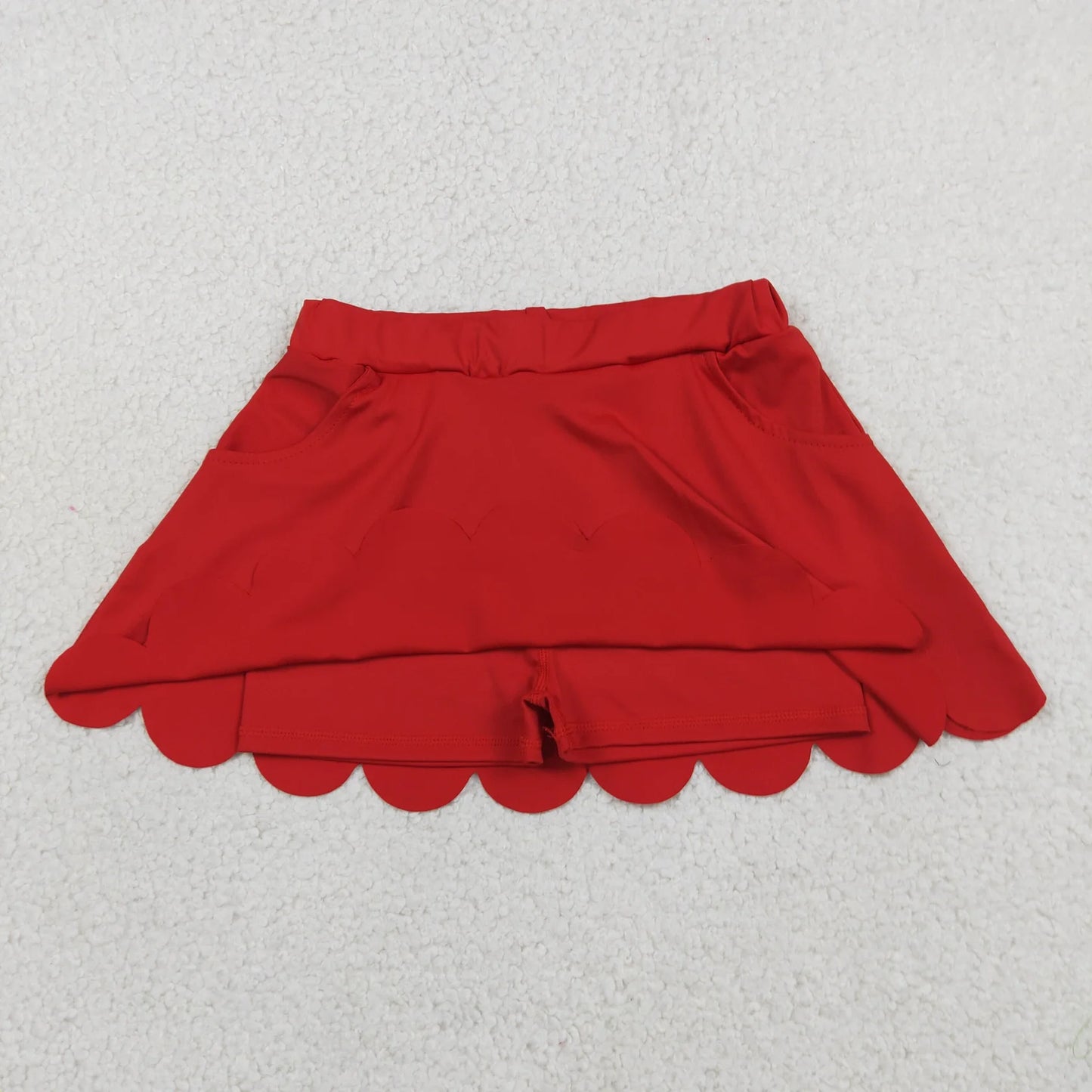 Sibling Baby Girls Kids Pockets Skirts Shorts Bottoms Yoga Active Skorts Clothes RTS