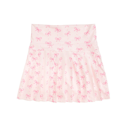( Moq 5 ) Preorder Baby Girls Kids Pink Bows Skirt Shorts Bottoms Yoga Active Clothes