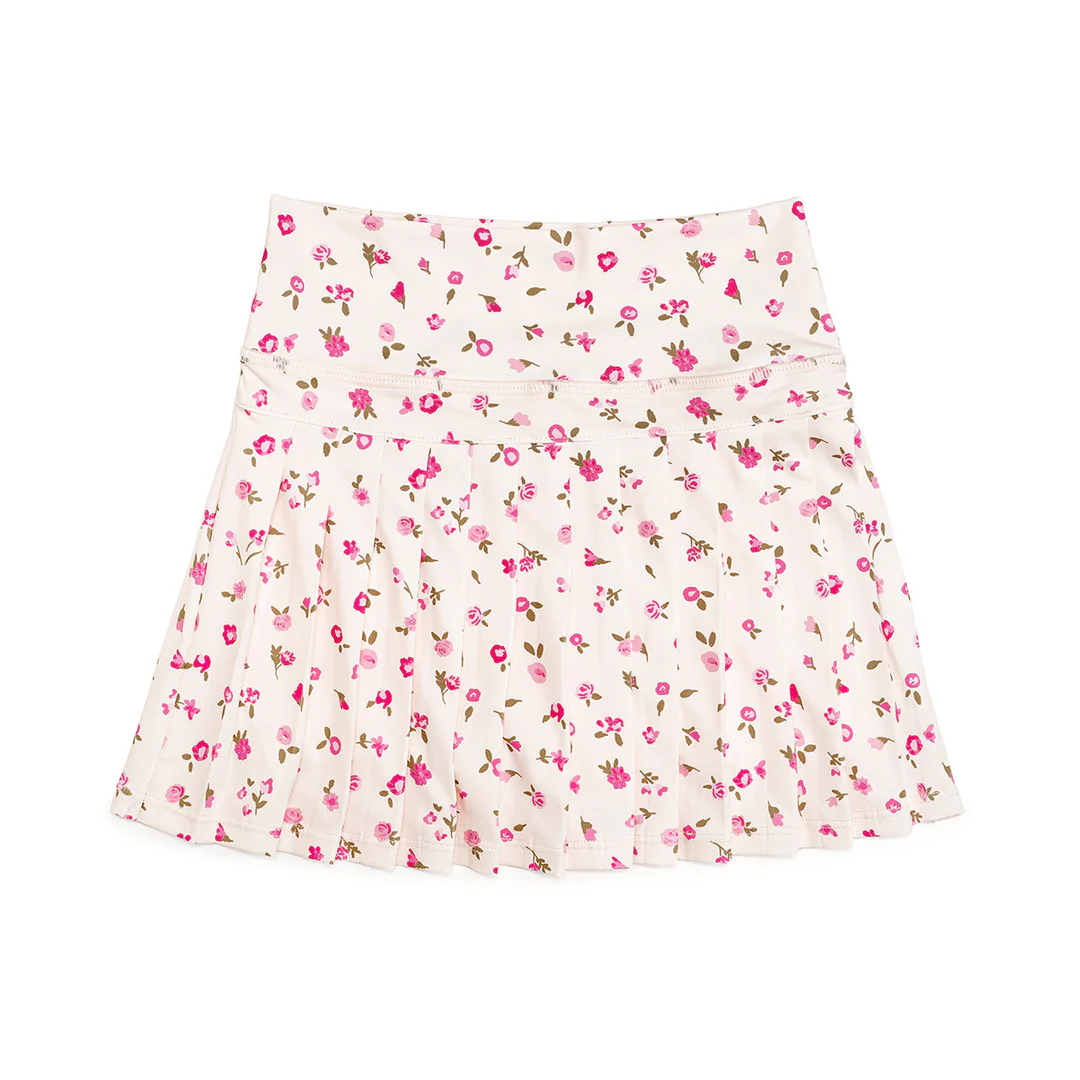 ( Moq 5 ) Preorder Baby Girls Kids Floral Skirt Shorts Bottoms Yoga Active Clothes