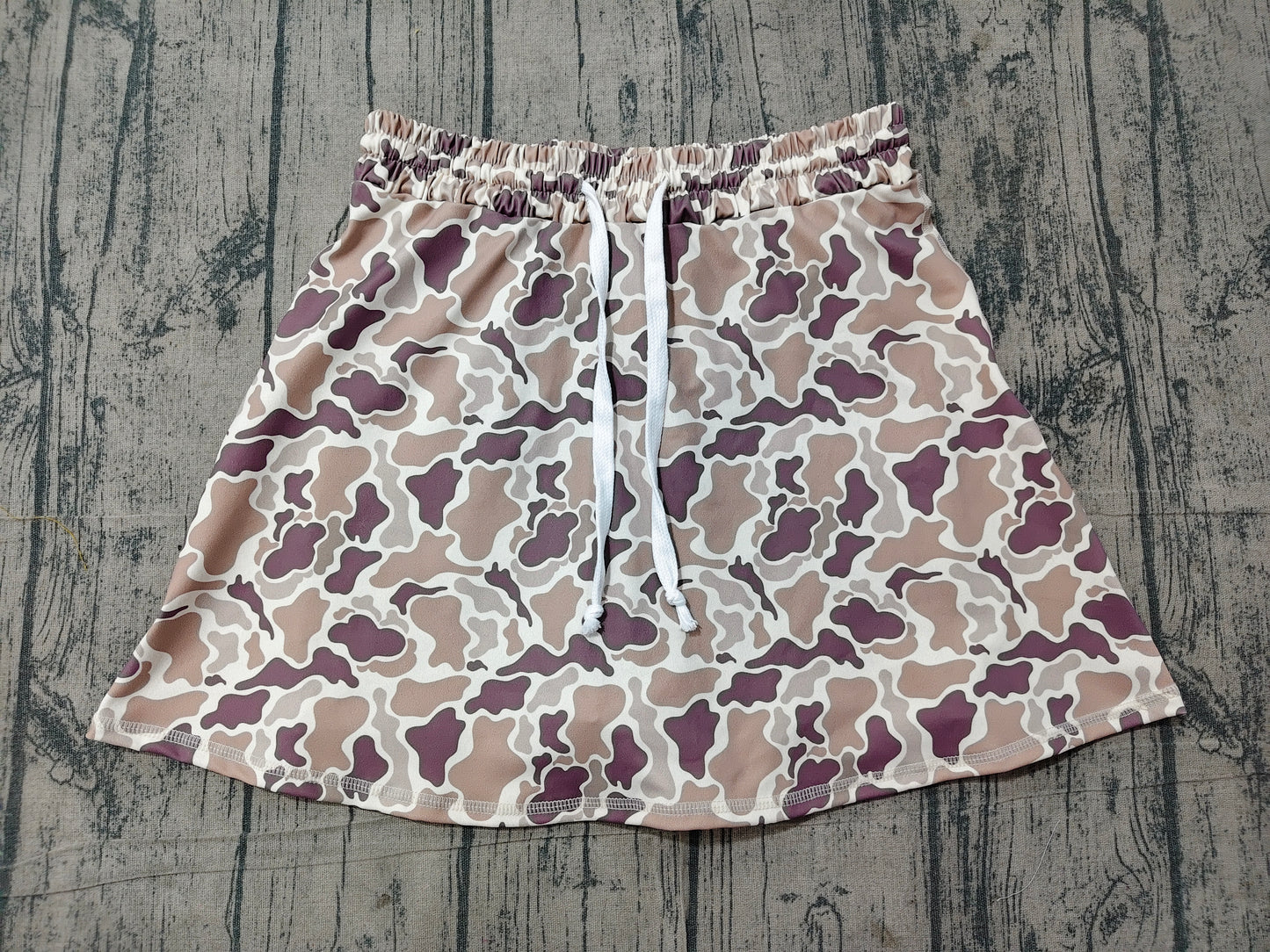 ( No moq ) Preorder Adult Women Camo Skorts Summer Yoga Acitve Skirt Shorts Bottoms Clothes