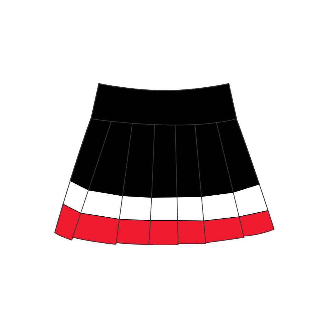 ( Moq 5 ) Preorder Baby Girls Kids Black Red Skirt Shorts Bottoms Yoga Clothes