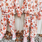 Baby Girl Long Sleeves Flower Shirt Pants Pajamas Bamboo Set