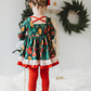 Pre-order Baby Girl Christmas Bells Tunic Red Pants Set
