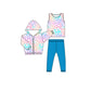 Pre-order Baby Girl Kids Long Sleeves Zipper Hoodie Shirt Coat