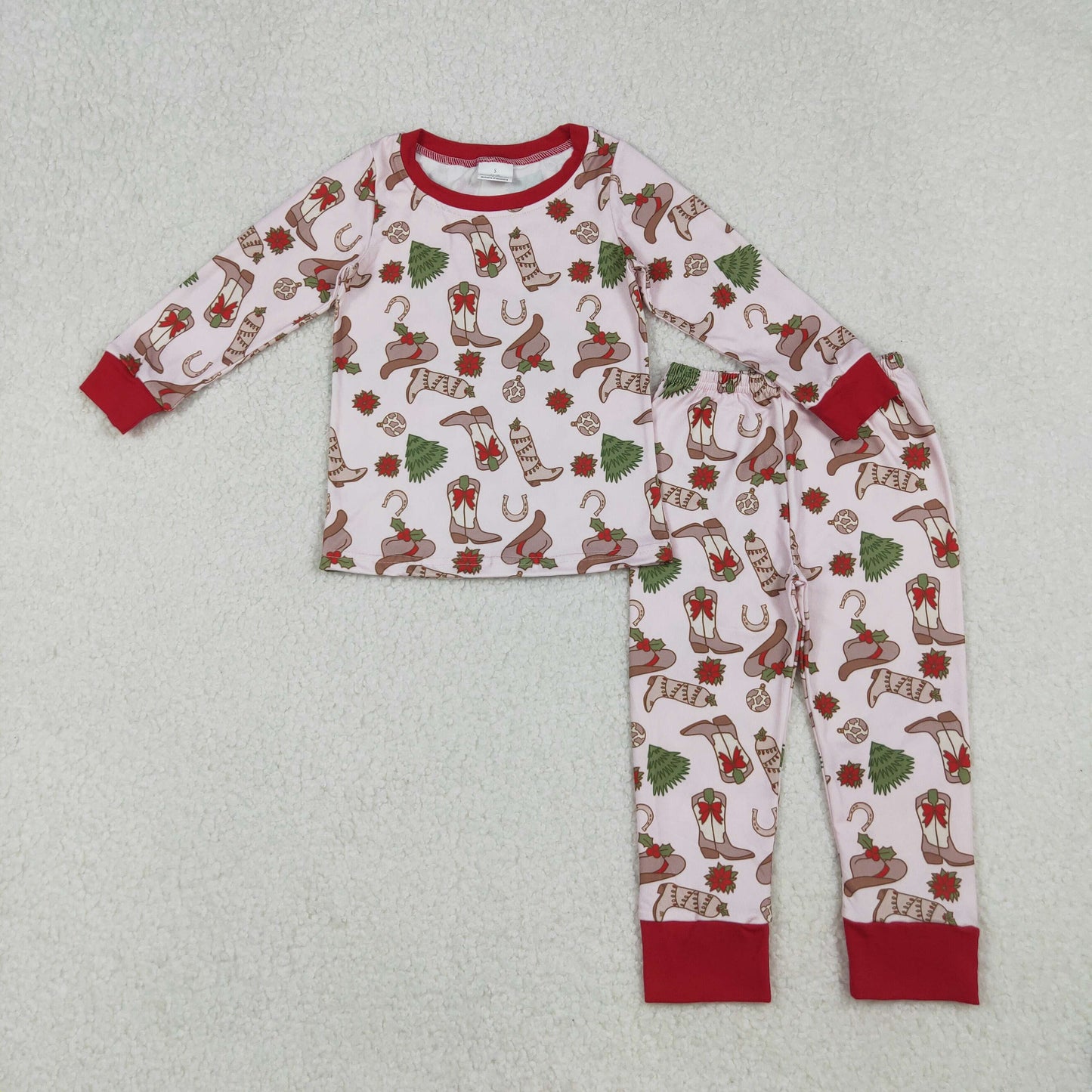 Sibling Baby Girls Long Sleeves Shirt Pants Christmas Pajamas Clothes Sets RTS