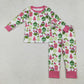 Sibling Baby Boys Girls Christmas Pajamas Sets