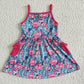 Promotion Baby Girl Sleeveless Flamingo Pocket Dress