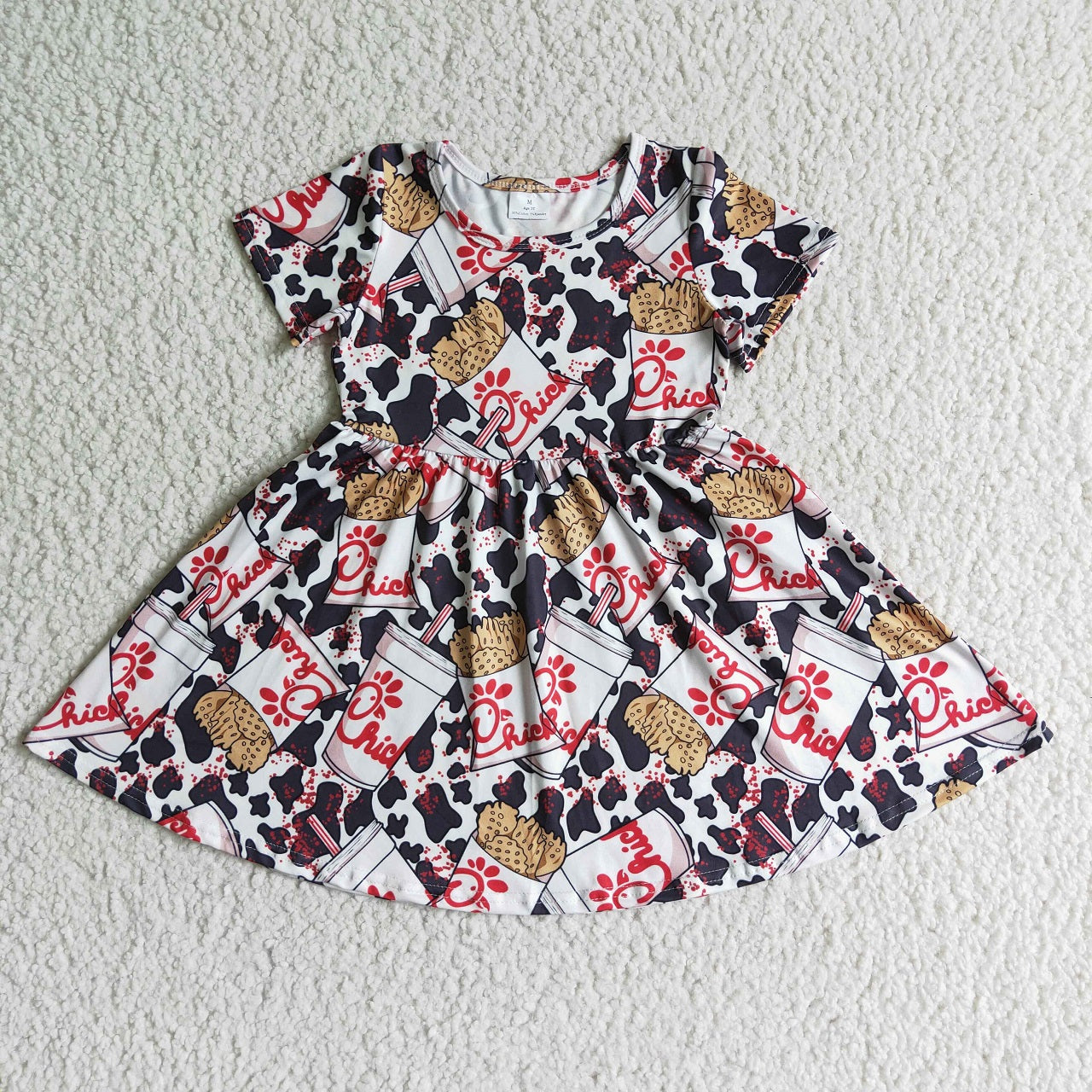 Promotion Baby Girl Chick Summer Twirl Dress