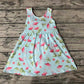 Pre-order Baby Girl Sleeveless Flamgo Summer Dress