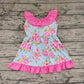 No moq Pre-order Baby Girl Sleeveless Floral Summer Dress