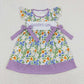 Baby Girl Embroidery Mother's Day Flower Sibling Dress Romper Set RTS