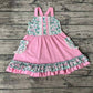 Pre-order Baby Girl Sleeveless Floral Pocket Summer Dress