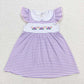 Baby Girl Short Sleeves Embroidery Summer Sibling Dress RTS