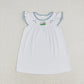 Baby Girl Short Sleeves Embroidery Summer Sibling Dress RTS