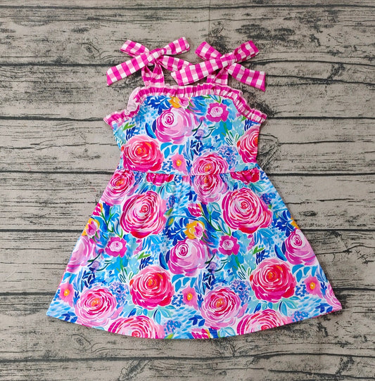 Pre-order Baby Girl Sleeveless Floral Summer Dress