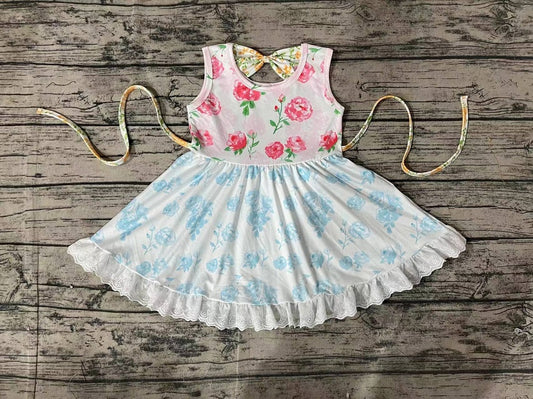 Pre-order Baby Girl Sleeveless Floral Summer Dress