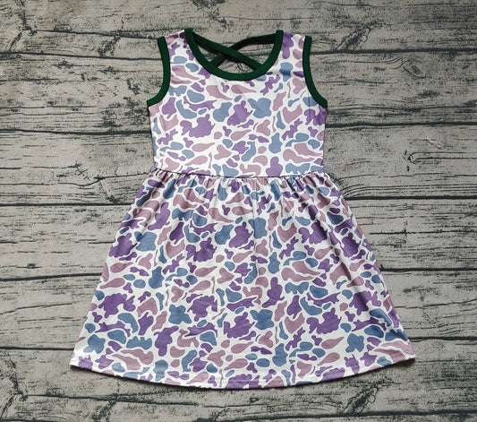 Pre-order Baby Girl Sleeveless Camo Dress