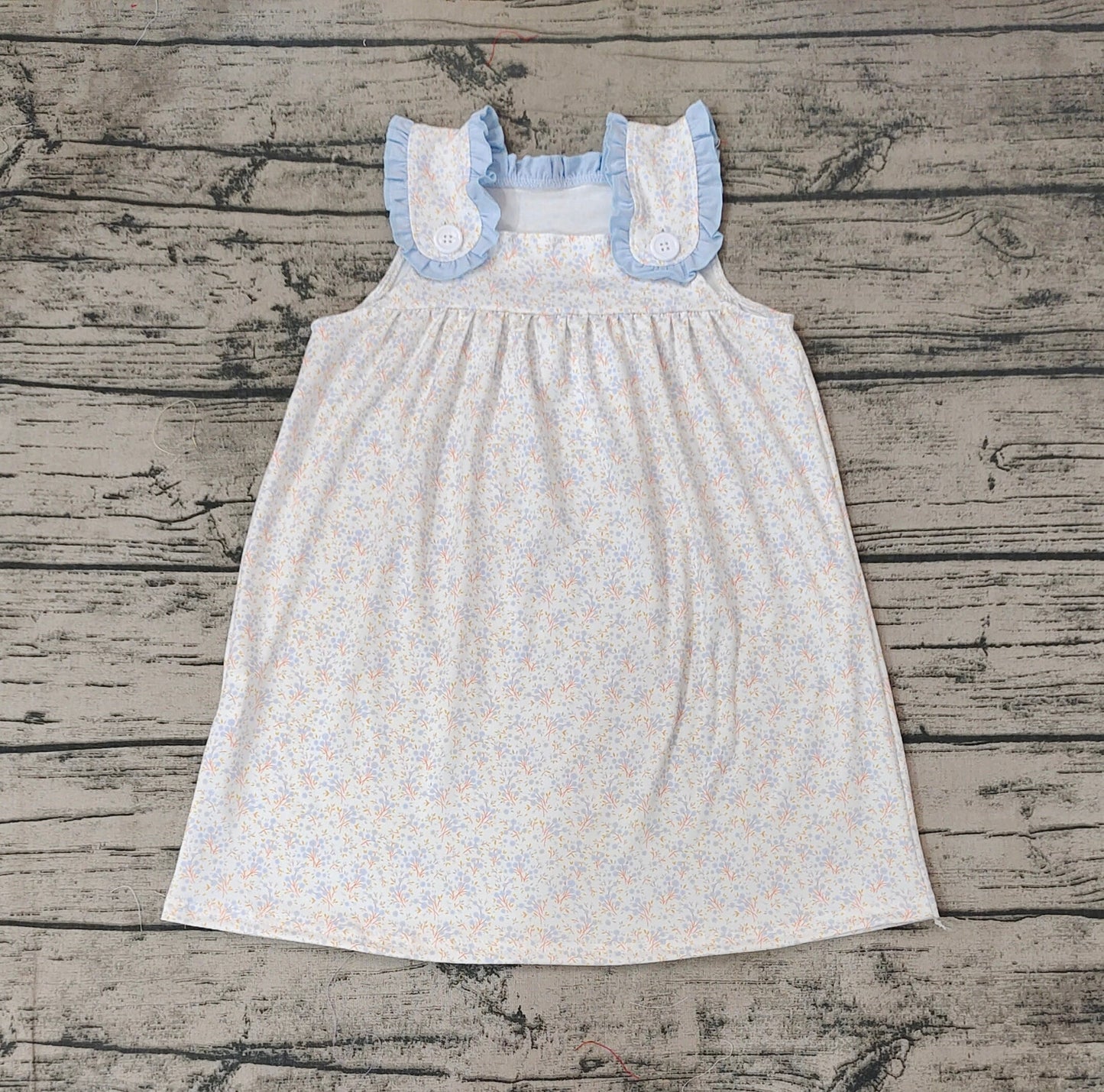 Baby Girl Sleeveless Floral Dress