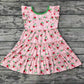 Baby Girl Strawberry Short Sleeves Twirl Dress