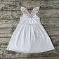 Pre-order Baby Girl Short Sleeves Sea Horse Summer Dress