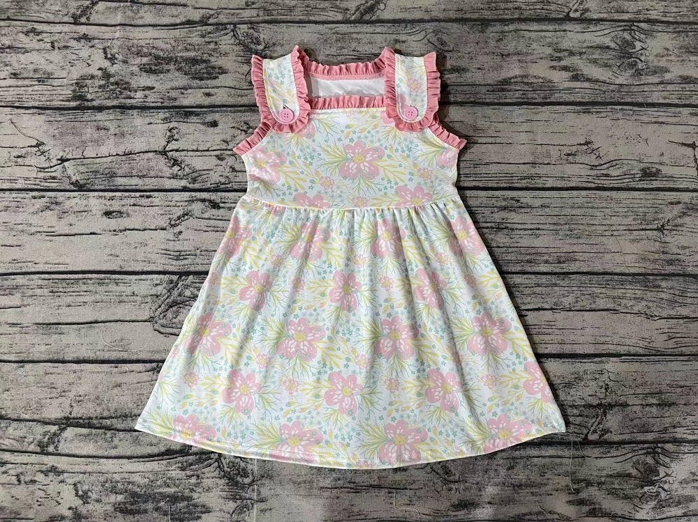 Pre-order Baby Girl Sleeveless Floral Summer Dress