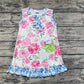 Baby Girl Sleeveless Flower Summer Dress