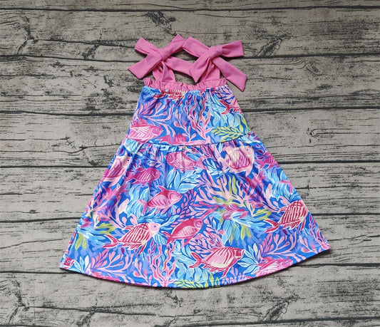 Pre-order Baby Girl Sleeveless Fish Dress