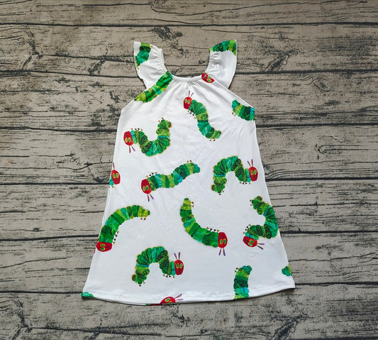 Pre-order Baby Girl Short Sleeves Caterpillar Dress