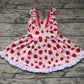 Pre-order Baby Girl Summer Strawberry Lace Ruffle Dress