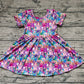 Baby Girl Short Sleeves Singer Summer Dress