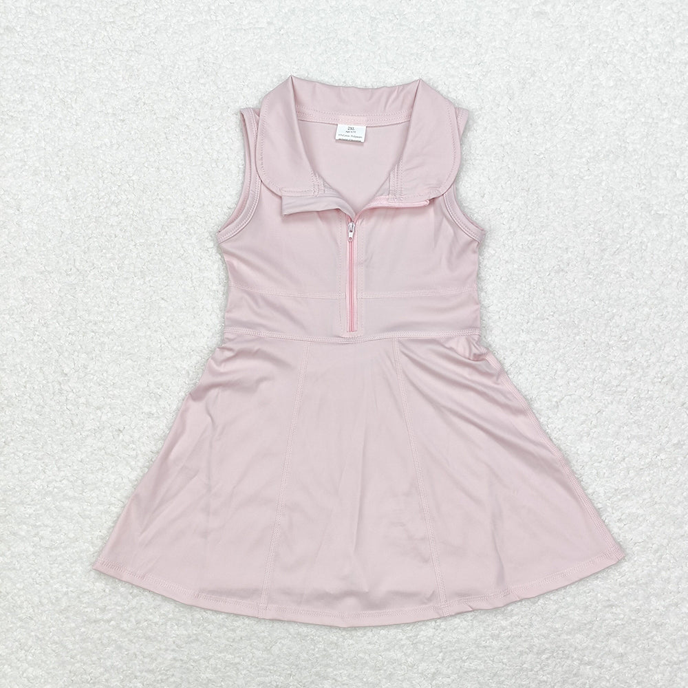 Baby Girl Pink Athletic Active Wear Skirt Shorts Sibling Dress