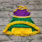 Baby Girl Sleeveless Mardi Gras Athletic Active Wear Knee Length Shorts Dress