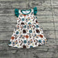 Baby Girl Short Sleeves Child of God Church Knee Length Dress