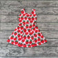 Baby Girl Sleeveless Strawberry Knee Length Dress Active Wear RTS