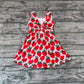 Baby Girl Sleeveless Strawberry Knee Length Dress Active Wear RTS