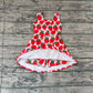 Baby Girl Sleeveless Strawberry Knee Length Dress Active Wear RTS