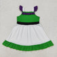 Baby Girl Short Sleeves Princess Knee Length Dress RTS