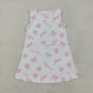 Sibling Baby Girls Kids Sleeveless Flowers Ruffle Knee Length Dresses RTS