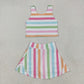 Baby Girl Sleeveless Stripes Plaid Skorts Set Sibling Toddler Active Wear Clothes RTS